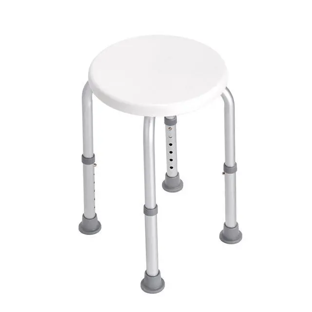 Alt view image 8 of 8 - Shower Chair for Inside Shower, Adjustable Height Shower Stool, Non-Slip Bench Bathtub Seat Stool for Elderly Disabled Adults Handicap, 300 lbs Capacity