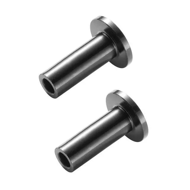 Alt view image 8 of 8 - 101 Pack T316 Stainless Steel Protector Sleeves for 1/8" Wire Rope Cable Railing, DIY Balustrade T316 Marine Grade, Come with A Free Drill Bit, Black