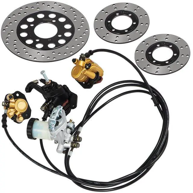 Alt view image 9 of 9 - VEVOR Go-kart Brake Master Cylinder Kit Kd150brkit Hammerhead Hydraulic Universal
