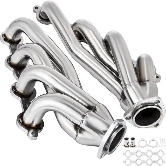Alt view image 3 of 3 - Set Ls Swap Exhaust Headers For Chevy Ls1 Ls2 Ls3 Ls6 Ls9 S10 Suv Truck Super