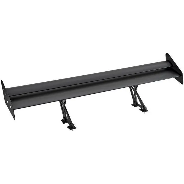 Alt view image 15 of 15 - VEVOR GT Wing Car Spoiler, 53.1 inch Universal Spoiler with Double Deck, Adjustable Lightweight Aluminum, Car Rear Spoiler Wing, Racing Spoiler BGW/JDM Drift Black