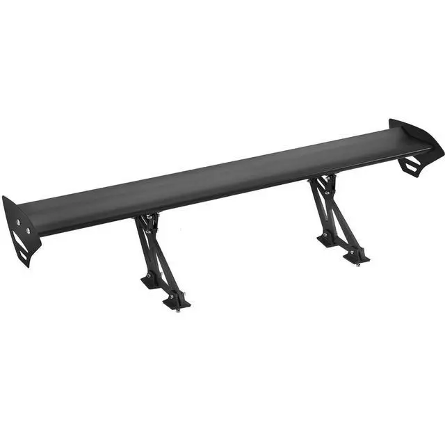 Alt view image 15 of 15 - VEVOR GT Wing Car Spoiler, 43.3 inch Universal Spoiler with Single Deck, Adjustable Lightweight Aluminum, Car Rear Spoiler Wing, Racing Spoiler BGW/JDM Drift Black