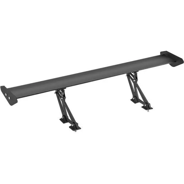 Alt view image 15 of 15 - VEVOR GT Wing Car Spoiler, 43.3 inch Universal Spoiler with Single Deck, Adjustable Lightweight Aluminum, Car Rear Spoiler Wing, Racing Spoiler BGW/JDM Drift Black
