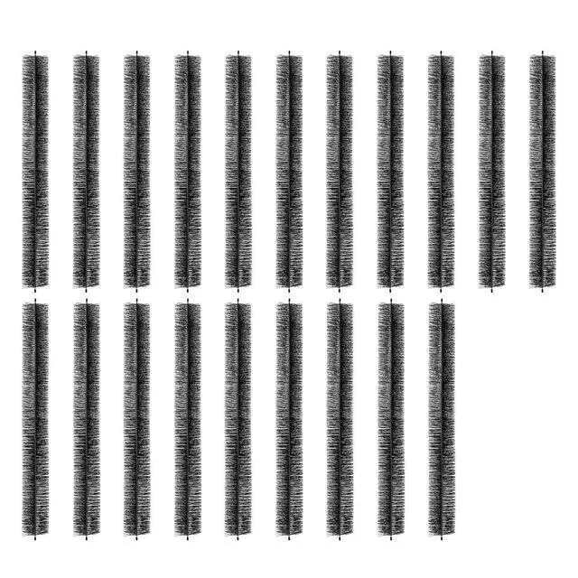 Alt view image 15 of 15 - Gutter Brush, 60 Feet Total Length 4.33 inch Diameter Gutter Cleaning Tools, Ground-Level Gutter Brush Leaf Guard for 5 Inch Gutters, Easily Clear roof Leaves and Debris, 20 Pack