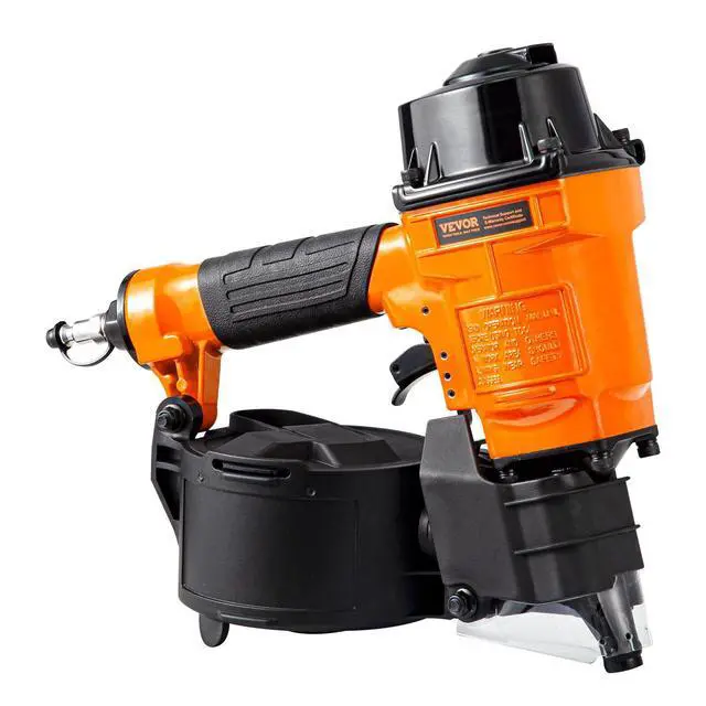 Alt view image 8 of 8 - Coil Siding Nailer MCN55, 1 inch to 2-1/4 inch 15 Degree Pneumatic Siding Nail Gun, 70-120PSI Air Coil Nailer for Siding, Pallet Sheathing, Fencing, Decking