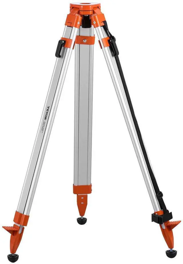 Alt view image 8 of 8 - Laser Level Tripod Stand, 5/8"-11 Thread Mount, 16.53-65.55 inch Height Adjustment Heavy Duty Survey Tripod for Construction Laser Level Scanner, Retractable Legs Non-Skid Feet Professional