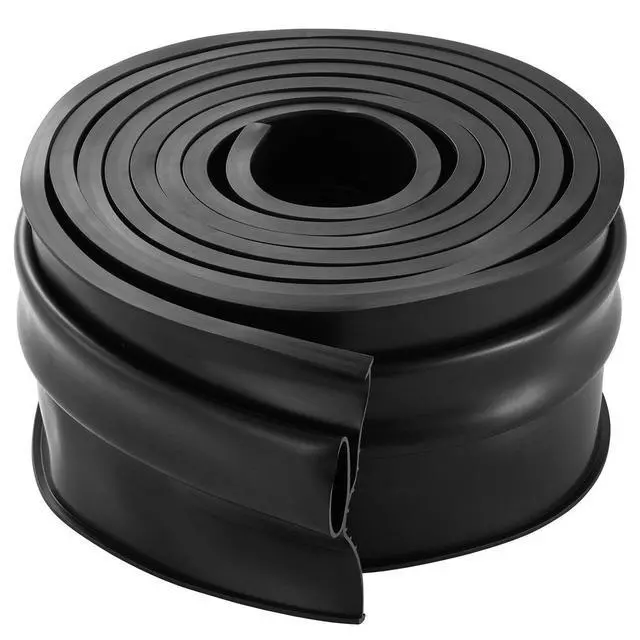 Alt view image 15 of 15 - Garage Door Threshold and Bottom Seals Kit, 10 FT U Shape+O Ring Universal Garage Door Bottom Seal Weatherstrip PVC, Combine with Weatherproof Garage Threshold Seal Strip with Adhesive, Black