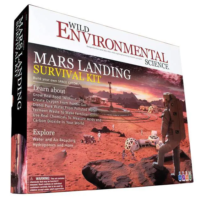Alt view image 8 of 8 - Learning Advantage WILD! Science Assorted Materials Mars Landing Survival Kit Multicolored (CTUWES32XL)