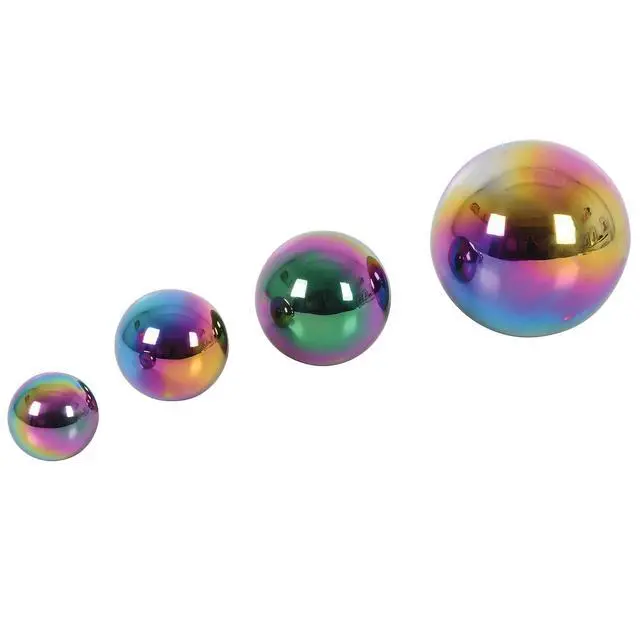 Alt view image 7 of 7 - Learning Advantage TickiT Sensory Reflective Balls Color Burst Set of 4 (CTU72221)