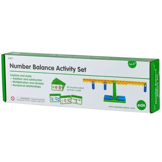 Alt view image 6 of 6 - EDX EDUCATION NUMBER BALANCE ACTIVITY SET