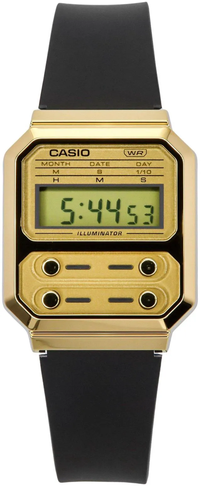 Alt view image 5 of 5 - Casio Vintage Digital Resin Strap Quartz A100WEFG-9A Unisex Watch