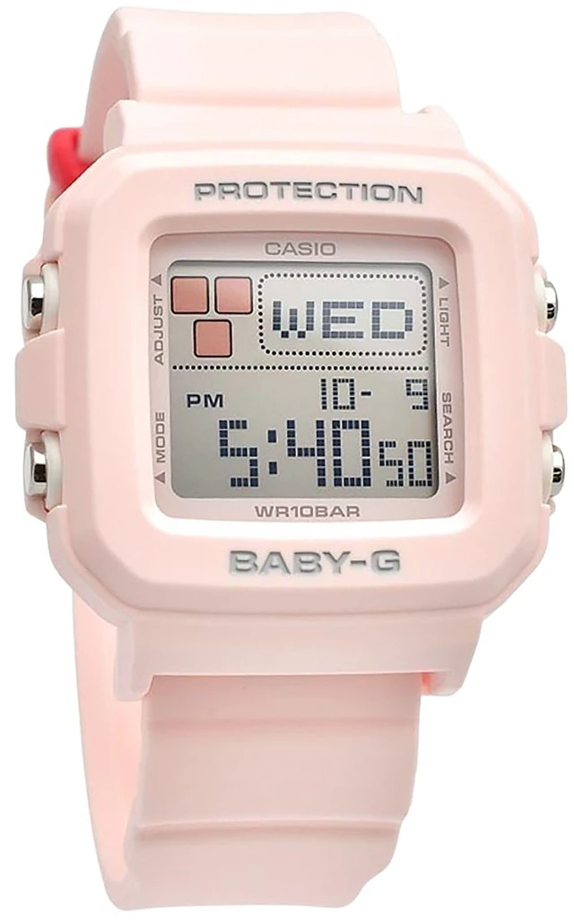 Alt view image 4 of 4 - Casio Baby-G Plus Sports Quartz Women's Watch With Extra Band Loops BGD-10L-4
