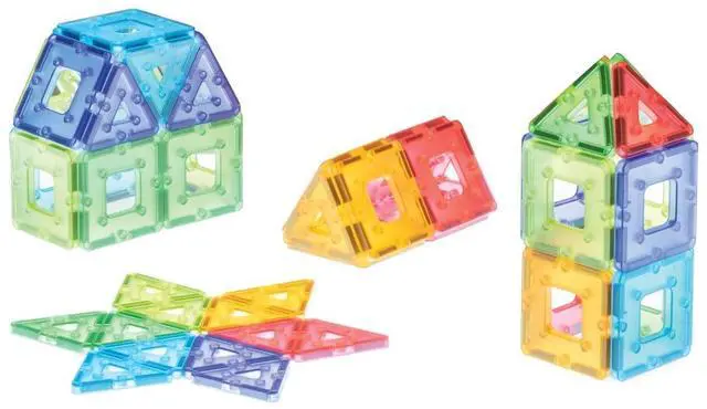 Main image of KinderMag Starter Set, Translucent, 48 Pieces