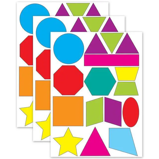 Alt view image 2 of 2 - Ashley Productions Math Die-Cut Magnets Shapes 16 Per Pack 3 Packs (ASH10065-3)
