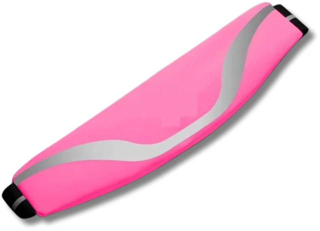 Alt view image 7 of 7 - JupiterGear Water-Resistant Sport Waist Pack Running Belt with Reflective Strip Pink