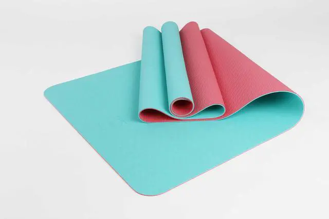 Alt view image 4 of 4 - Maji Sports 2-Tone TPE Premium Yoga Mat