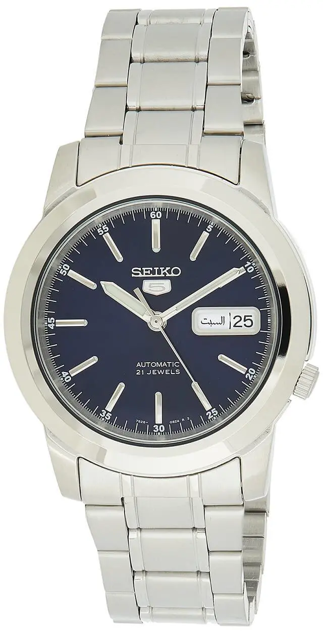 Main image of Seiko Men's SNKE51K1S Stainless-Steel Analog with Blue Dial Watch