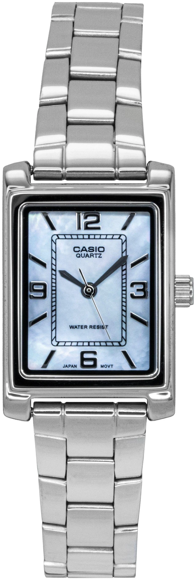 Alt view image 3 of 3 - Casio Womens Stainless Steel Blue Mother of Pearl - LTP-1234DS-2ADF