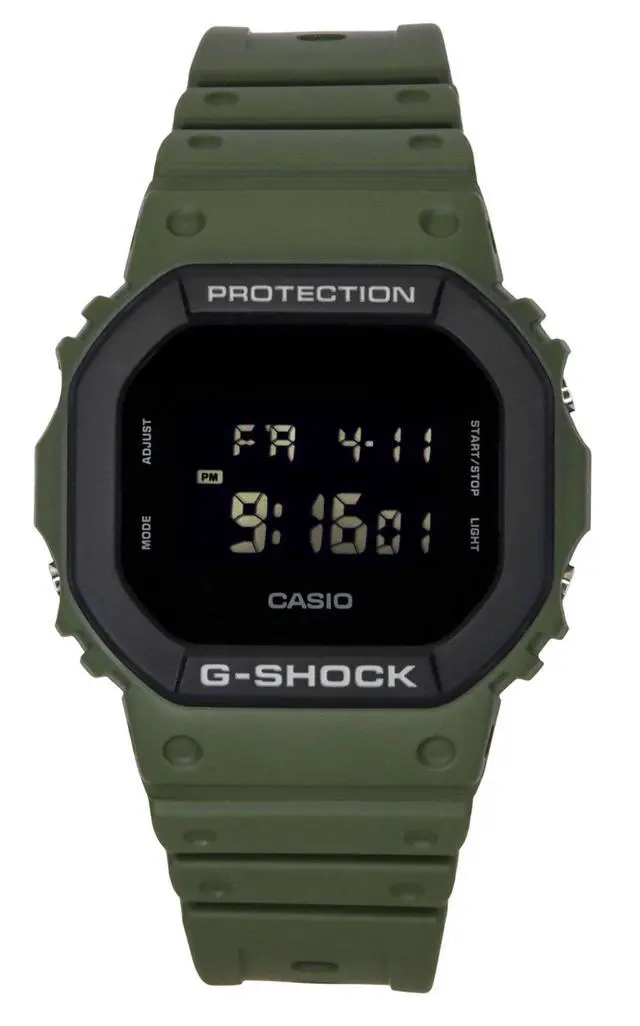 Alt view image 5 of 5 - Casio G-Shock Digital Bio-Based Resin Strap Quartz DW-5610UU-3 200M Men's Watch