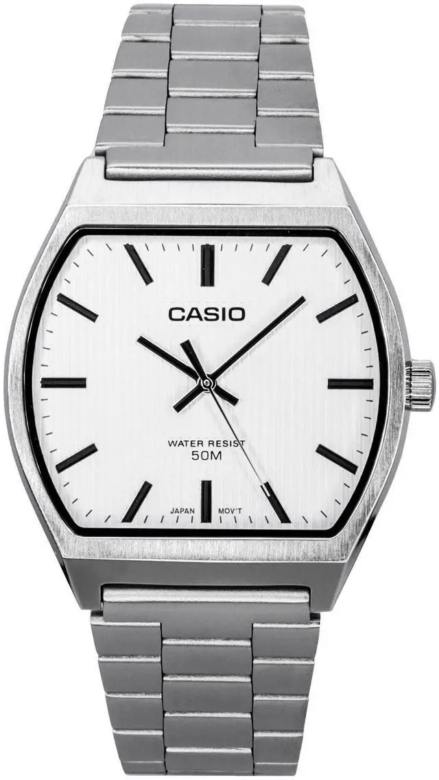 Alt view image 4 of 4 - Casio Standard Analog Stainless Steel White Dial Quartz MTP-B140D-7A Men's Watch