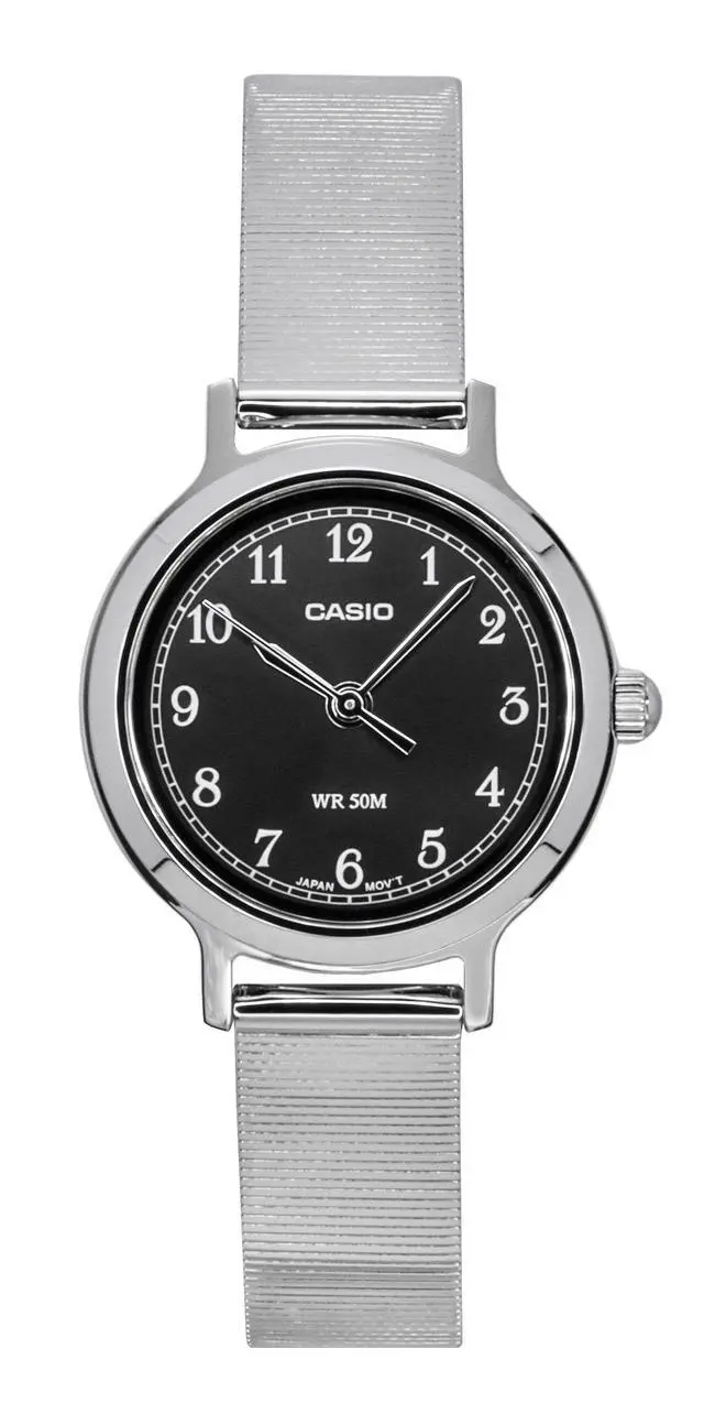 Alt view image 4 of 4 - Casio Standard Analog Black Dial Quartz Casual Women's Watch LTP-B170D-1BV