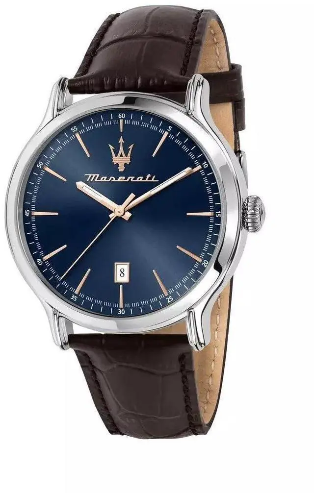 Main image of Maserati Epoca Blue Sunray Dial Quartz R8851118016 100M Men's Watch
