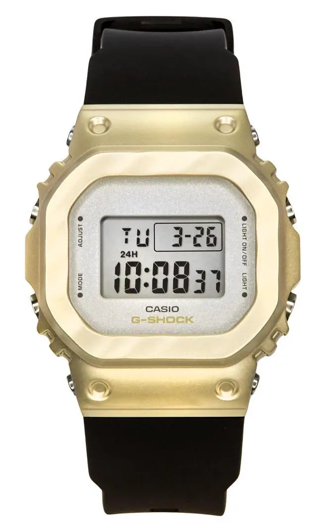 Alt view image 5 of 5 - Casio G-Shock Digital Resin Strap Quartz GM-S5600BC-1 200M Women's Watch