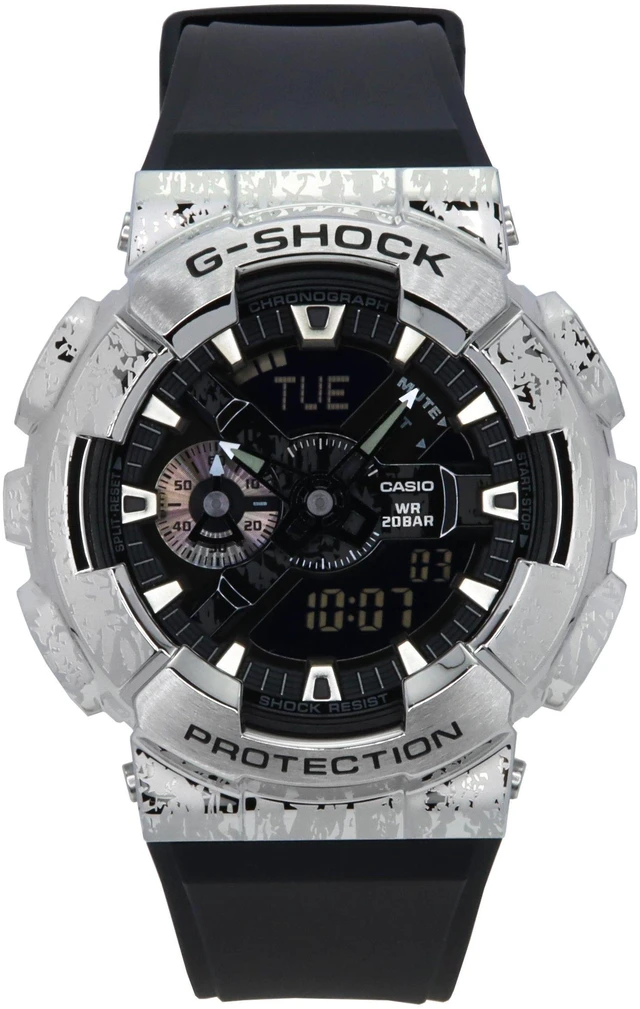 Alt view image 6 of 6 - Casio G-SHOCK G-STEEL Analog-Digital Alarm Backlight GM-110GC-1A 200M Mens Watch