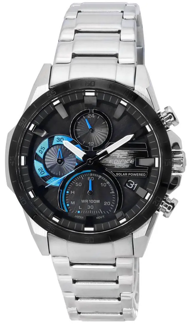 Alt view image 5 of 5 - Casio Edifice Chronograph Solar Powered EQS-940DB-1B EQS940DB-1B Men's Watch