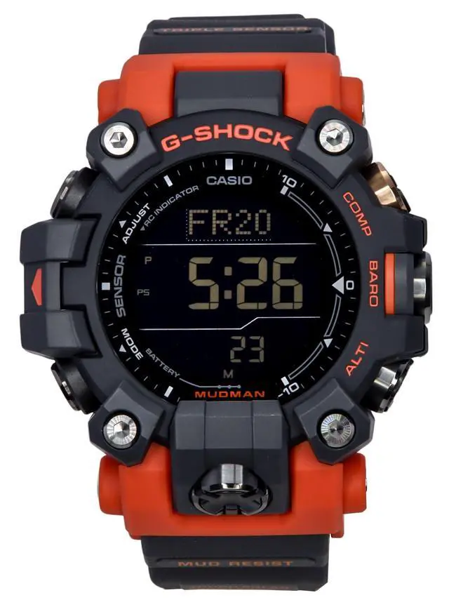Alt view image 9 of 9 - Casio G-SHOCK Series MASTER OF G - LAND MUDMAN Solar Quartz Watch GW-9500-1A4