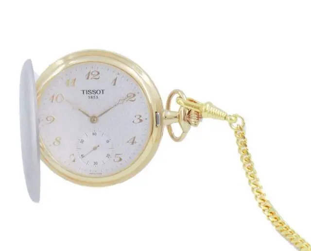 Alt view image 6 of 6 - Tissot T-Pocket Savonnettes Quartz T83.9.459.32 T83945932 Pocket Watch