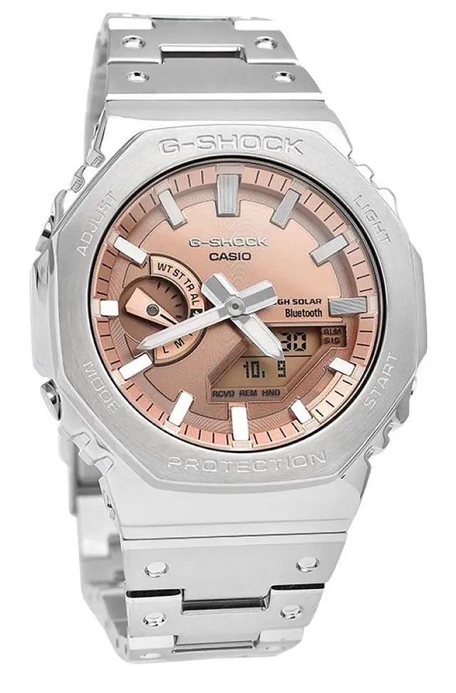 Alt view image 4 of 4 - Casio G-Shock Copper Dial Sports Tough Solar 200M Men's Watch GM-B2100AD-5A