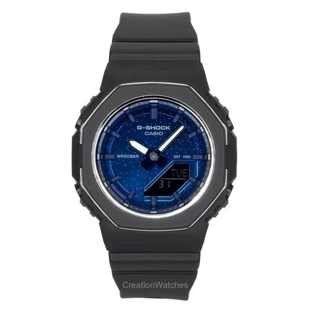 Alt view image 6 of 6 - Casio G-Shock Analog Digital Bio-Based Resin Blue Dial Quartz GMA-P2110SC-2A 200M Women's Watch