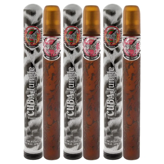Alt view image 2 of 2 - Cuba Jungle Zebra by Cuba for Women - 1.17 oz EDP Spray - Pack of 3