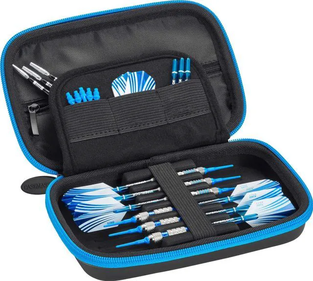 Main image of Casemaster by GLD Products 36-0602-03 Sentinel Dart Case, Blue Zipper