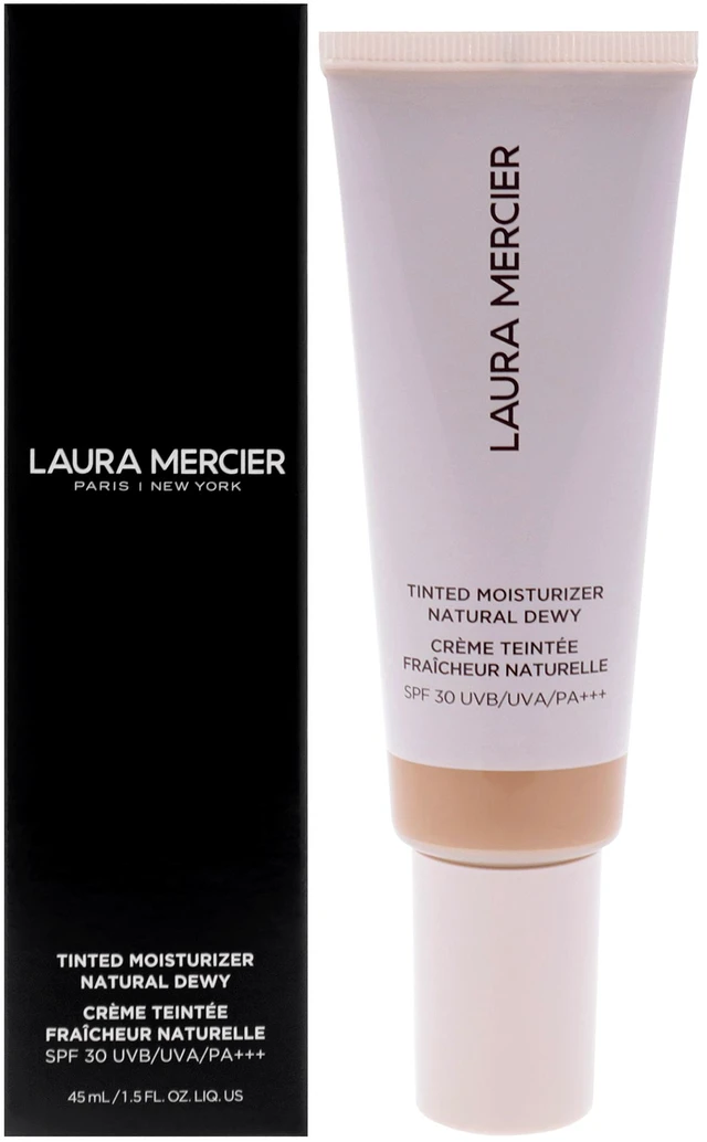 Main image of Tinted Moisturizer Natural Dewy SPF 30 - 3W Palomino by Laura Mercier for Women - 1.5 oz Makeup