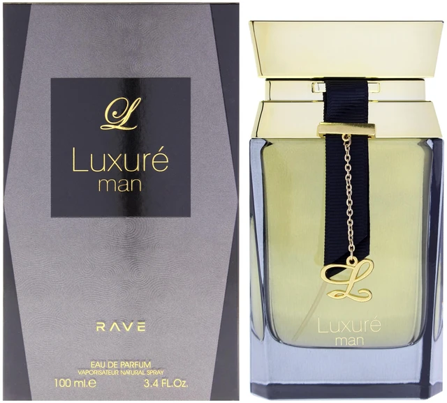 Main image of Rave - Luxure by Lattafa for Men - 3.4 oz EDP Spray