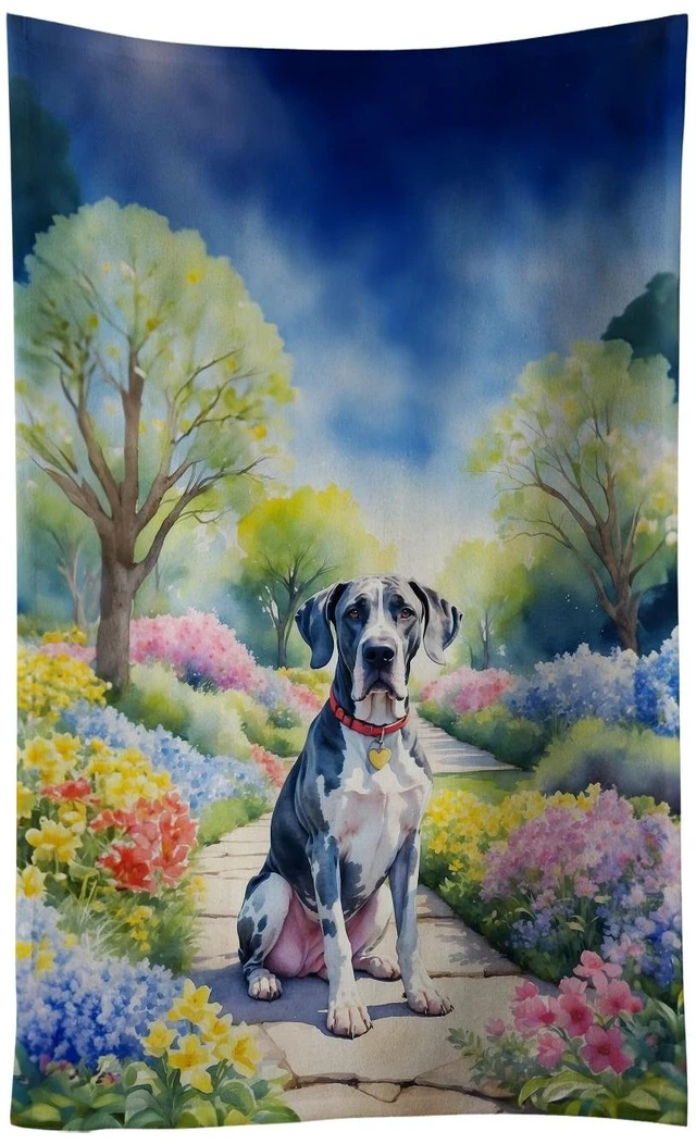 Main image of Great Dane Spring Path Kitchen Towel Dish Cloths Guest Hand Towel Decorative Bathroom Towel for Face,Tea, Dishcloth, Kitchen and Bath