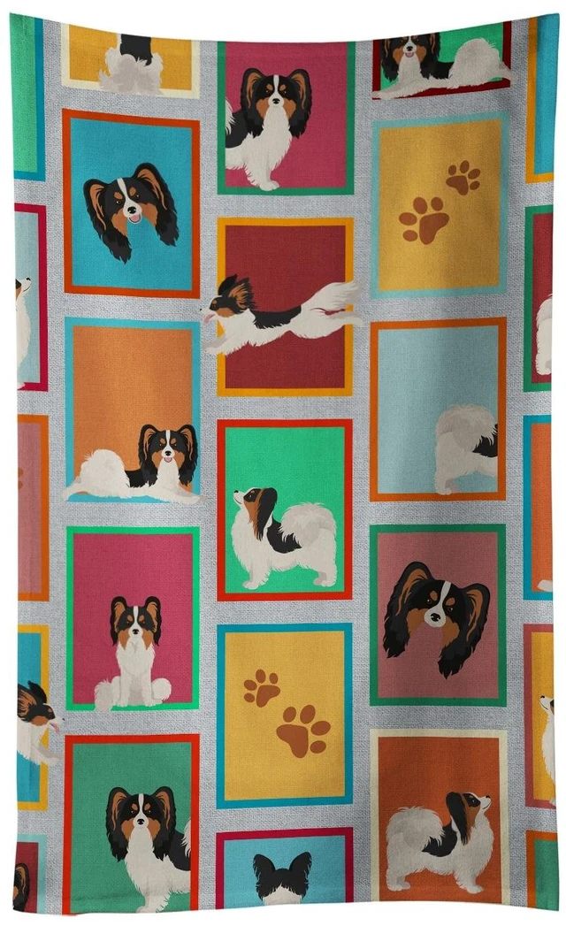 Main image of Lots of Tricolor Papillon Kitchen Towel Dish Cloths Guest Hand Towel Decorative Bathroom Towel for Face,Tea, Dishcloth, Kitchen and Bath
