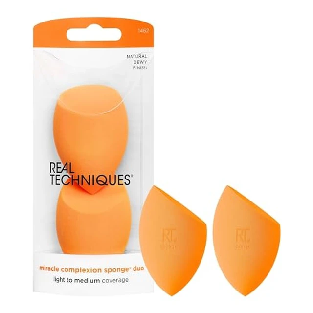Alt view image 2 of 2 - Miracle Complexion Sponge Duo - 1462 by Real Techniques for Women - 2 Pc Sponge