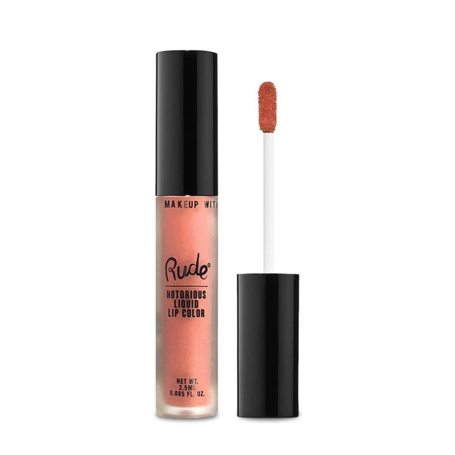 Alt view image 2 of 2 - Notorious Liquid Lip Color - Obscene Gesture by Rude Cosmetics for Women - 0.1 oz Lipstick