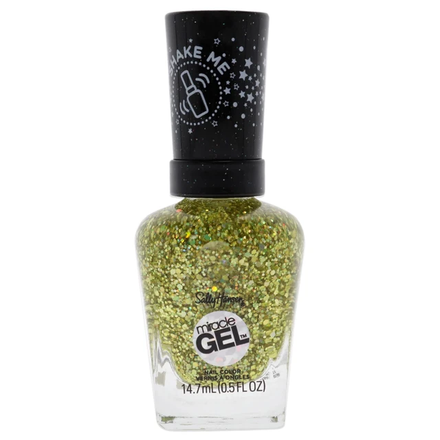 Alt view image 2 of 2 - Miracle Gel - 850 All That Glitters by Sally Hansen for Women - 0.5 oz Nail Polish