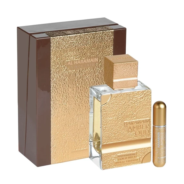 Alt view image 2 of 2 - Amber Oud Gold 999.9 - Dubai Edition by Al Haramain for Women - 3.33 oz Extrait De Parfum Spray