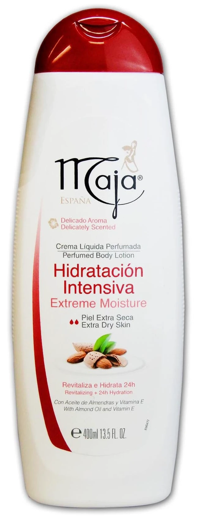 Alt view image 4 of 4 - hidratacion intensiva maja body lotion | moisturizing body cream for extra dry skin, giving softer skin with healthy look; 13.5 ounces