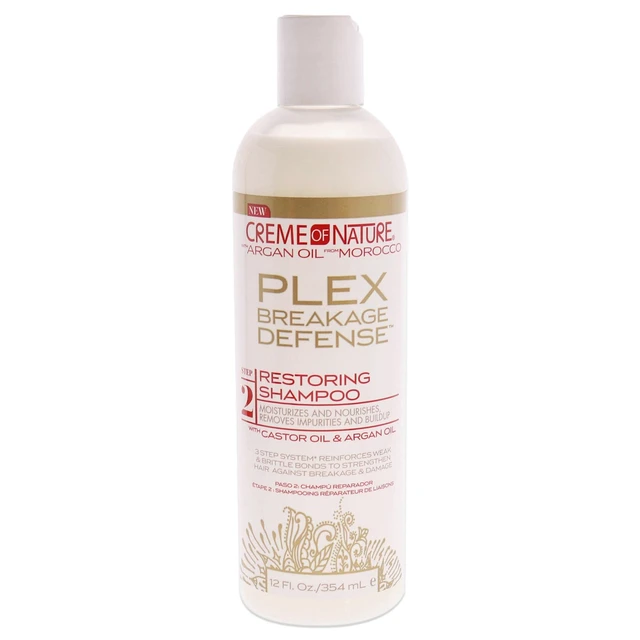 Alt view image 2 of 2 - Plex Breakage Defense Restoring Shampoo by Creme of Nature for Unisex - 12 oz Shampoo
