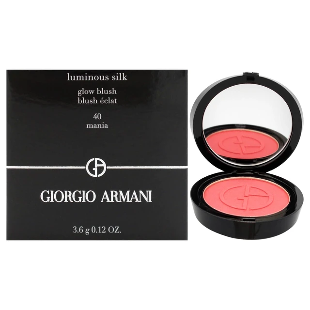 Alt view image 2 of 2 - Luminous Silk Glow Blush - 40 Mania by Giorgio Armani for Women - 0.12 oz Blush