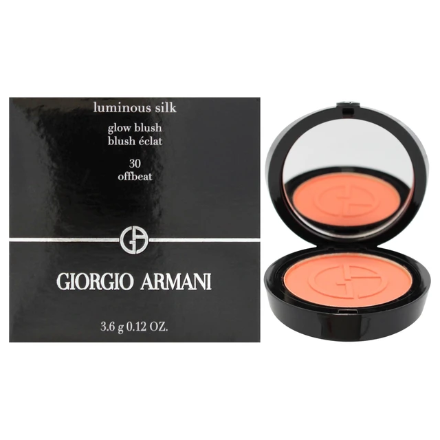 Alt view image 2 of 2 - Luminous Silk Glow Blush - 30 Offbeat by Giorgio Armani for Women - 0.12 oz Blush