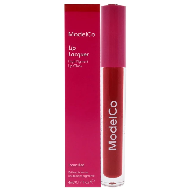 Alt view image 2 of 2 - Lip Lacquer - Iconic Red by ModelCo for Women - 0.17 oz Lip Gloss