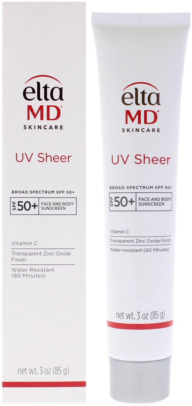 Main image of UV Sheer SPF 50 Plus by EltaMD for Unisex - 3 oz Sunscreen