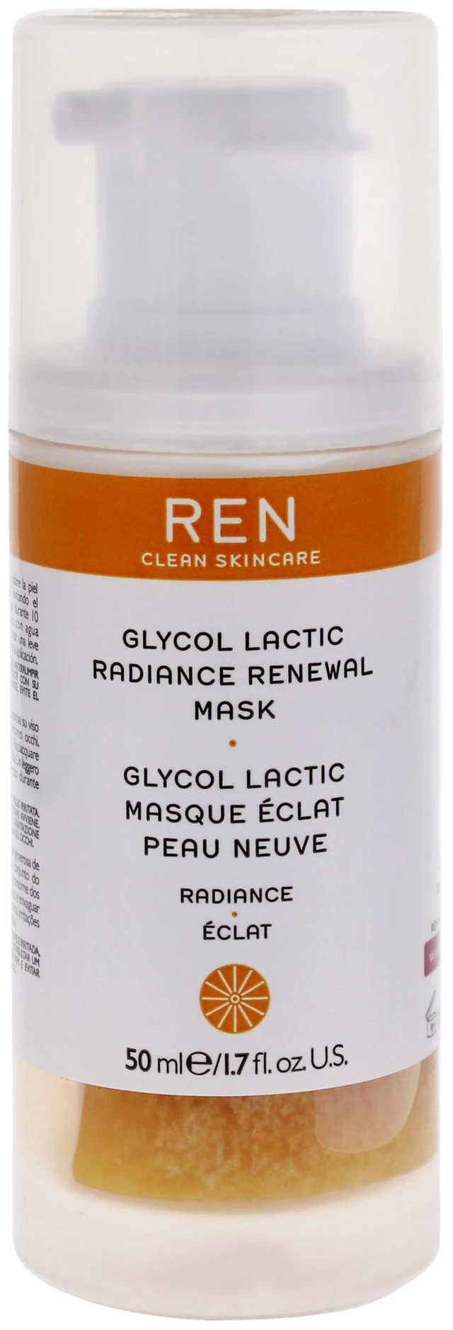 Main image of Glycol Lactic Radiance Renewal Mask by REN for Unisex - 1.7 oz Mask (Tester)